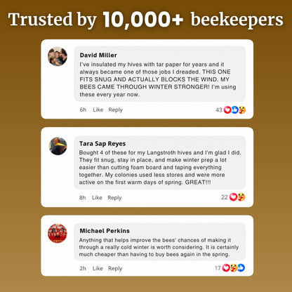 Winter Beehive Wrap – Complete Cold Weather Protection for Your Bees
